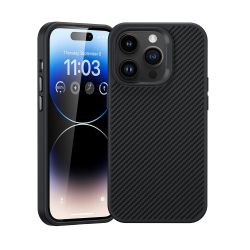 Kingkod Kevlar Case for Iphone 16 Pro Max Black