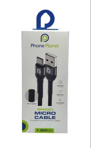 Кабел USB Phone Planet Micro 1.2m