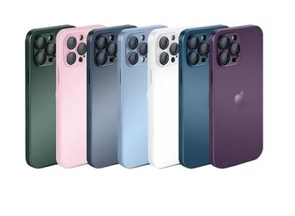 Калъф AG-Glass за iphone 16 pro peak blue