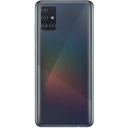 Back cover for Samsung A51 Prism Crush Black