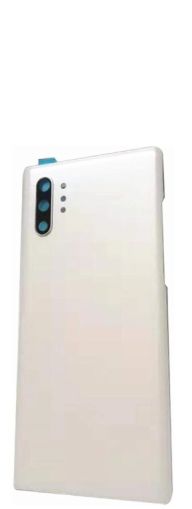 Back cover for Samsung Note 10 Aura white