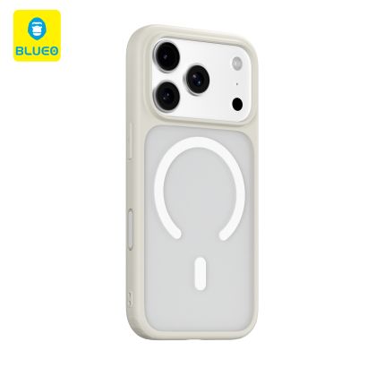 Blueo Magnetic Case for Iphone 17 Pro Max Grey