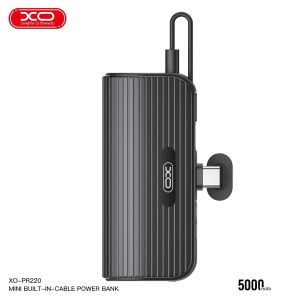 Външна батерия XO PR 220 5000 mAh type-c