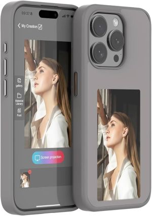 Creative case for Iphone 16 Pro Grey