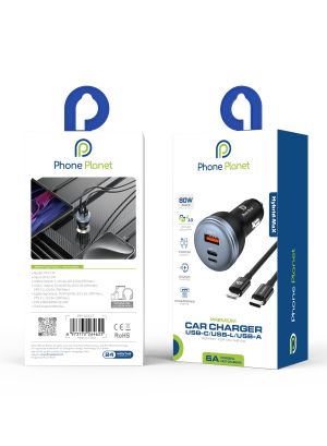 Адаптер 12V Phone Planet CC07 80W