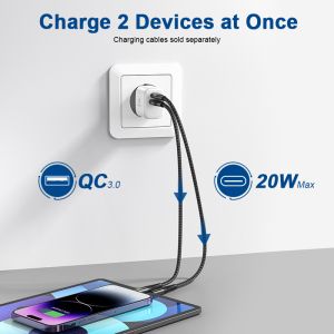 Адаптер 220V Phone Planet A+C PP20WPDQCEU white