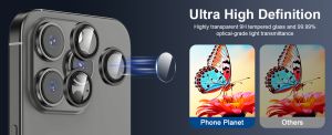 Прот за камера Phone Planet Iphone 14 Pro black