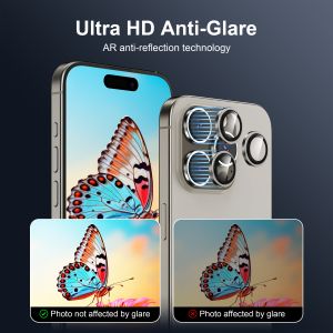 Camera Prot Phone Planet Iphone 16 Pro Black