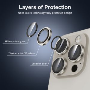 Camera Prot Phone Planet Iphone 16 Pro Black