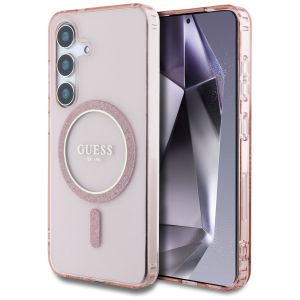 Guess Glitter Circle Samsung S25 Ultra Case