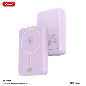 Външна батерия XO PR 231 Magnetc 15W 10000mAh