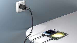 Адаптер 220V Phone Planet A+C PP-20WCEUCC black