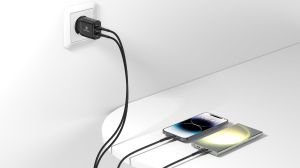 Адаптер 220V Phone Planet A+C PP-20WCEUCL black