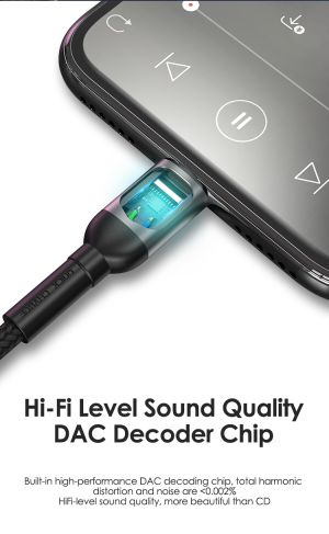 Кабел Phone Planet PP-AUXL-120-BK