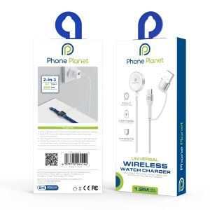 Wireless charger Phone Planet WC03 white