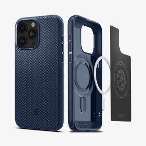 Spigen Mag Armor Case for iPhone 16 Pro Max blue