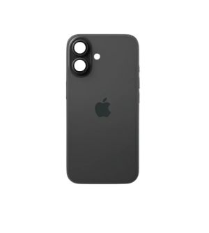 Back cover for Iphone 16 Black equipped
