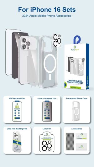 Калъф Phone Planet SET за Iphone 16 Plus 6 in 1