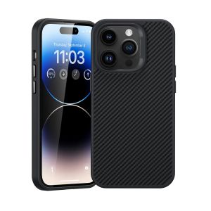 Калъф Kingkod Kevlar за Iphone 16 Pro Black