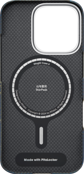 Pitaka Tactile Woven case for iPhone 16 Pro Milky Way Galaxy