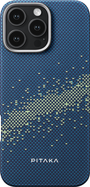 Pitaka Tactile Woven case for iPhone 16 Pro Milky Way Galaxy
