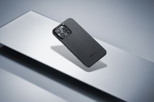 Pitaka MagEZ Case 4 for Iphone 15 Pro Max Black/Grey