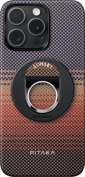 Holder Pitaka Magsafe Ring Grip 3 Sunset