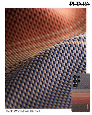 Pitaka Tactile Case for Samsung S25 Ultra Sunset