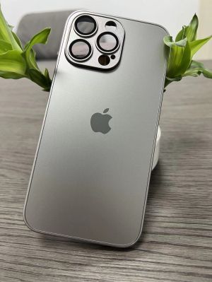 AG-Glass case for iphone 16 titanium