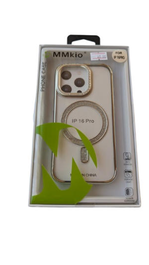 Калъф MMkio Shining Iphone 16 Pro Silver