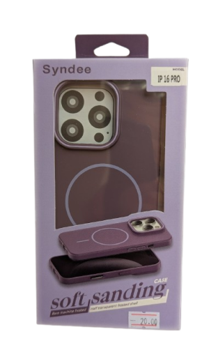 Калъф Syndee Magsafe за Iphone 16 Pro Purple