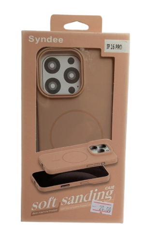 Калъф Syndee Magsafe за Iphone 16 Pro Desert