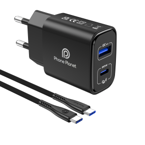 Adapter 220V Phone Planet C+L PP-20WCLEUCL black