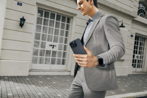 Калъф Pitaka MagEZ 4 Iphone 15 Pro Black 600D