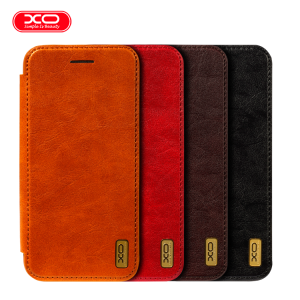 Калъф XO leather за Samsung S21 Ultra black