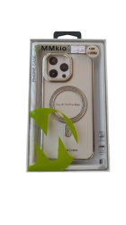 Калъф MMkio Shining Iphone 16 Pro Max Silver