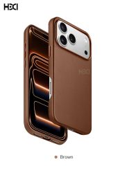 Калъф HDD Dividing за Iphone 17 Pro Max Brown