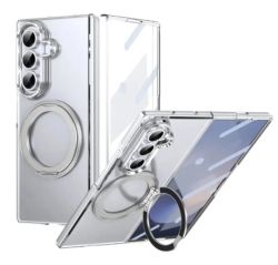 Калъф Western Clear Magsafe Samsung Fold 8 silve