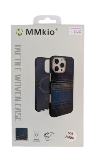 MMkio Woven case Iphone 16 Pro Max Blue