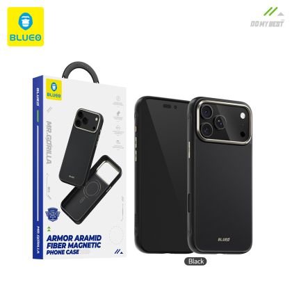 Калъф Blueo Air Aramid за Iphone 17 Pro Max Blac