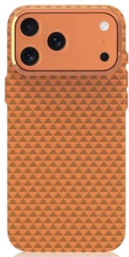 Western Carbon Orange Case for Iphone 17 Pro Max