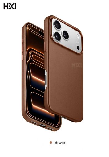 HDD Dividing Case for Iphone 17 Pro Brown