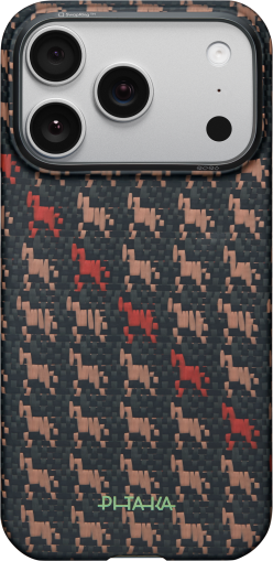 Калъф Pitaka Edge Rides iPhone 17 Pro Ebon Kylin