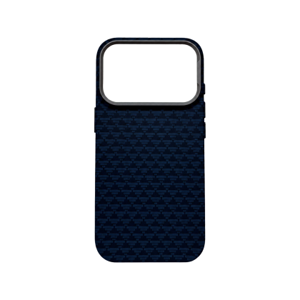 Western Carbon Blue Case for Iphone 17 Pro Max