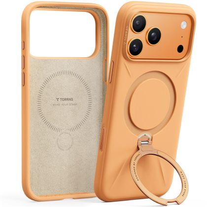 Калъф Torras QPRO Silicone Iphone 17 Pro Orange
