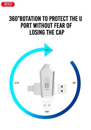 XO Флаш памет U50 type C 64GB