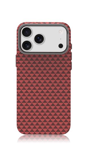 Калъф Western Carbon Red за Iphone 17