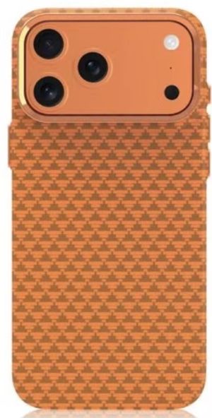 Калъф Western Carbon Orange за Iphone 17 Pro Max