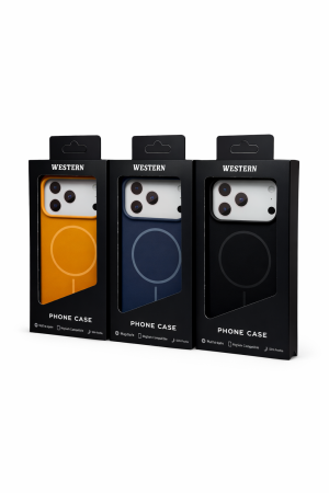 Western Silicone Mag Case Iphone 17 Pro Max Black