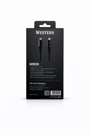 Кабел USB Western Type c - Type C 100W
